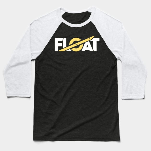 Onewheel Float Design Baseball T-Shirt by New Age PEV Shirt Designs